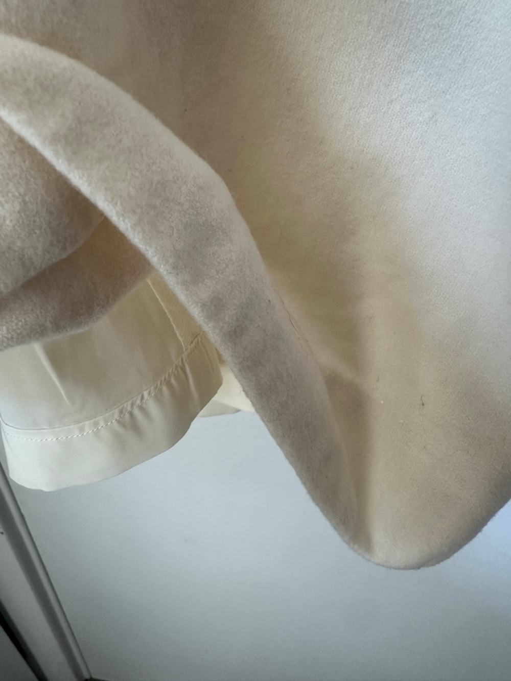 Ann Taylor Wide-Leg Wool Trousers in Light Beige - Picture 5 of 10